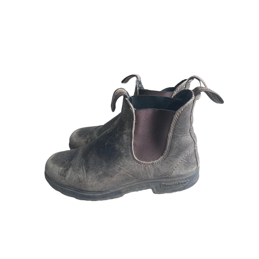 Blundstone 500 Chelsea Boots Brown Leather Size AU 5 Pull On Ankle Boots